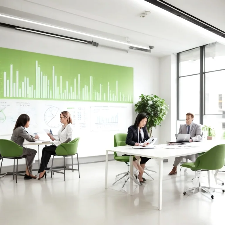 Trainer leiten achtsamen Workshop