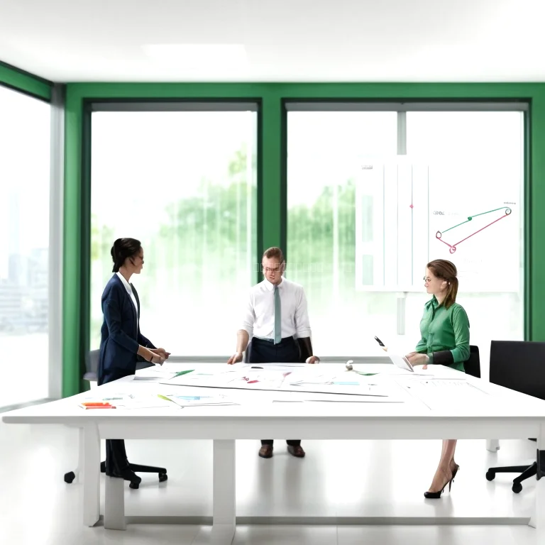 Team in Achtsamkeitssitzung